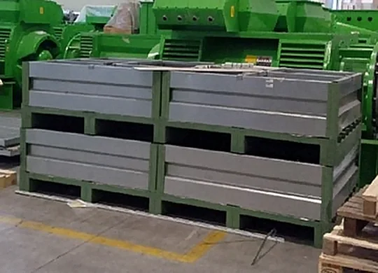 Bancali metallici per magazzino automatico