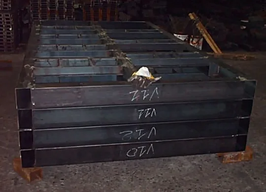 Bancali metallici per stoccaggio